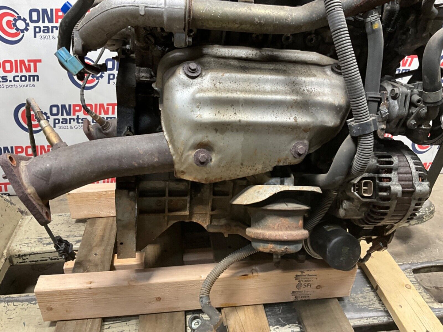 2005 Infiniti V35 G35 VQ35DE RevUp Engine 6MT 213k OEM 13BJXE1 - On Point Parts Inc