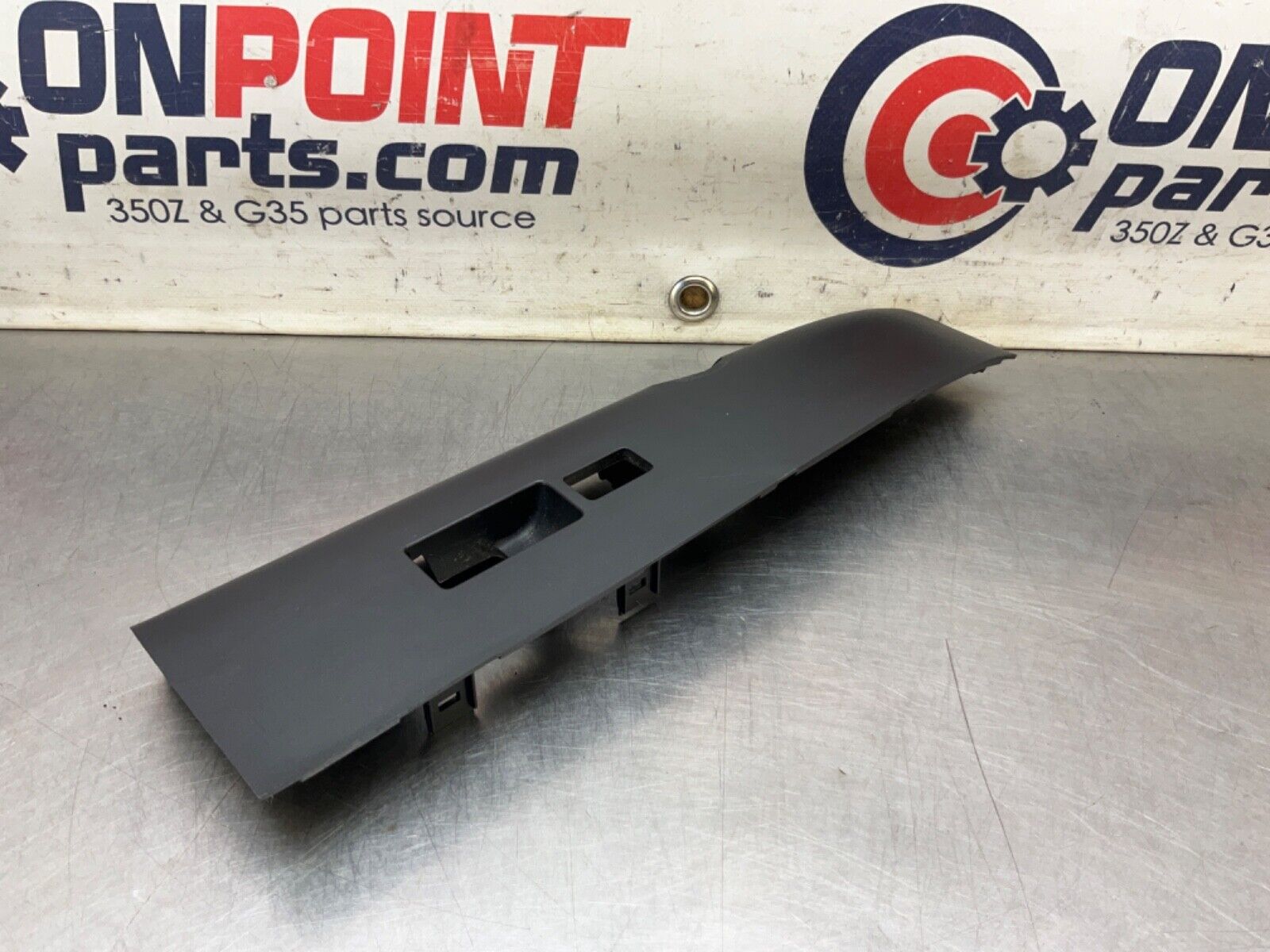2003 Nissan Z33 350Z Passenger Right Interior Window Lock Trim 80960 OEM 21BKGEE - On Point Parts Inc