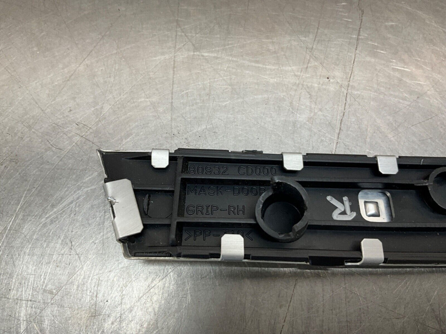 2003 Nissan Z33 350Z Passenger Right Interior Door Grip Handle Trim OEM 21BKGEE - On Point Parts Inc