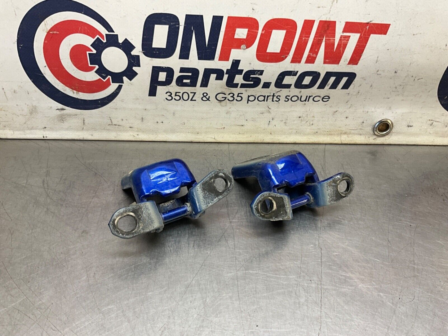 2003 Nissan Z33 350Z Passenger Right Door Hinges OEM 21BKGEE - On Point Parts Inc