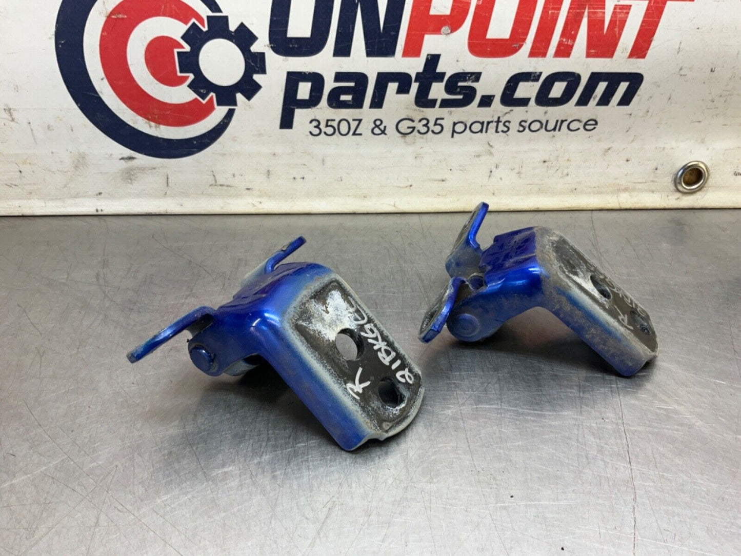 2003 Nissan Z33 350Z Passenger Right Door Hinges OEM 21BKGEE - On Point Parts Inc