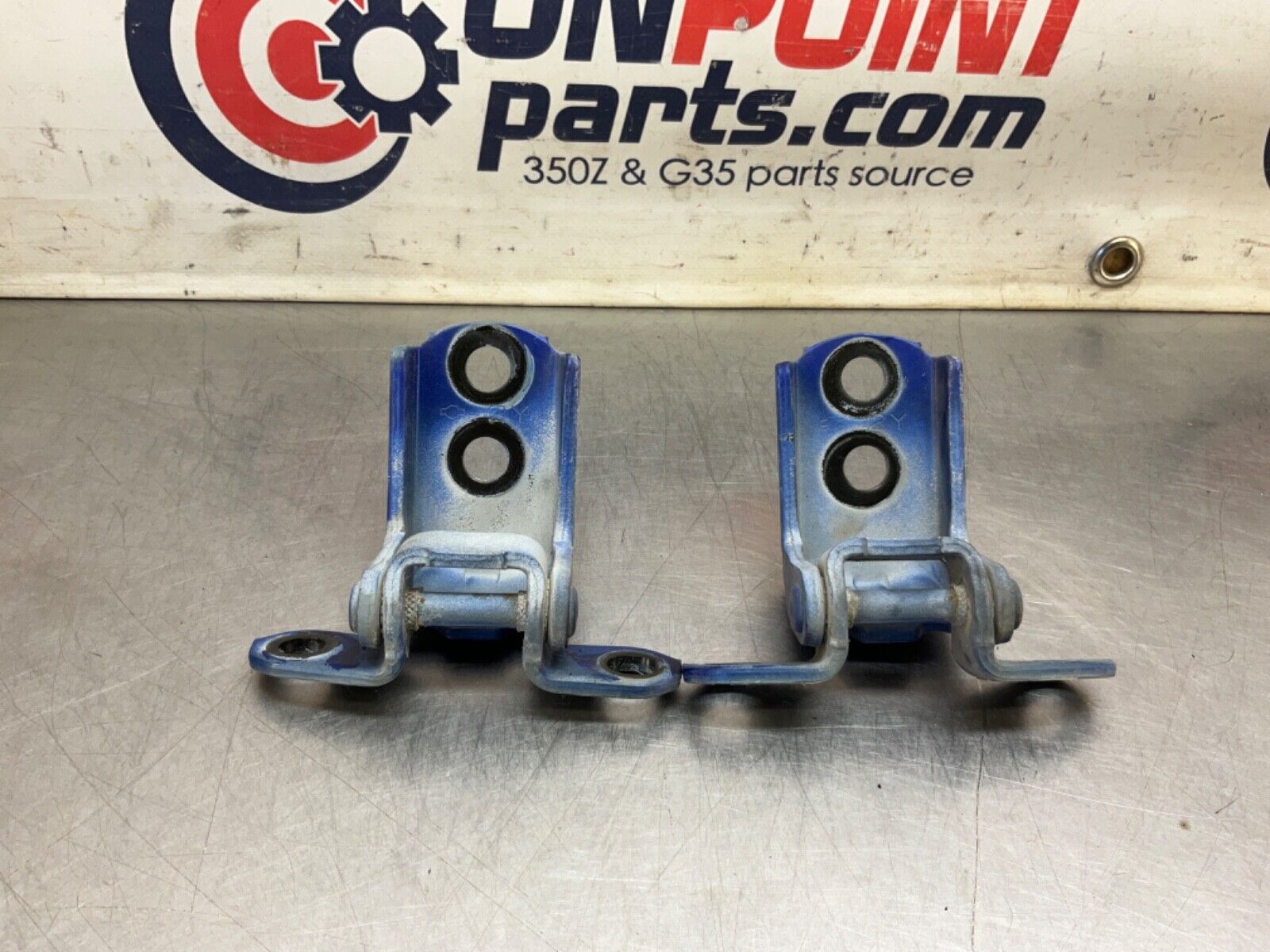 2003 Nissan Z33 350Z Passenger Right Door Hinges OEM 21BKGEE - On Point Parts Inc