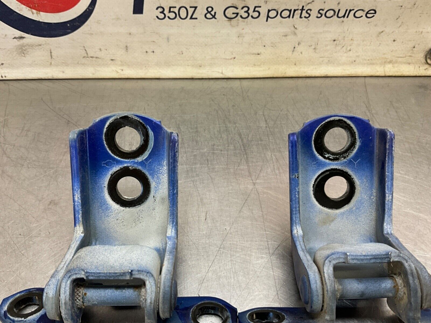 2003 Nissan Z33 350Z Passenger Right Door Hinges OEM 21BKGEE - On Point Parts Inc