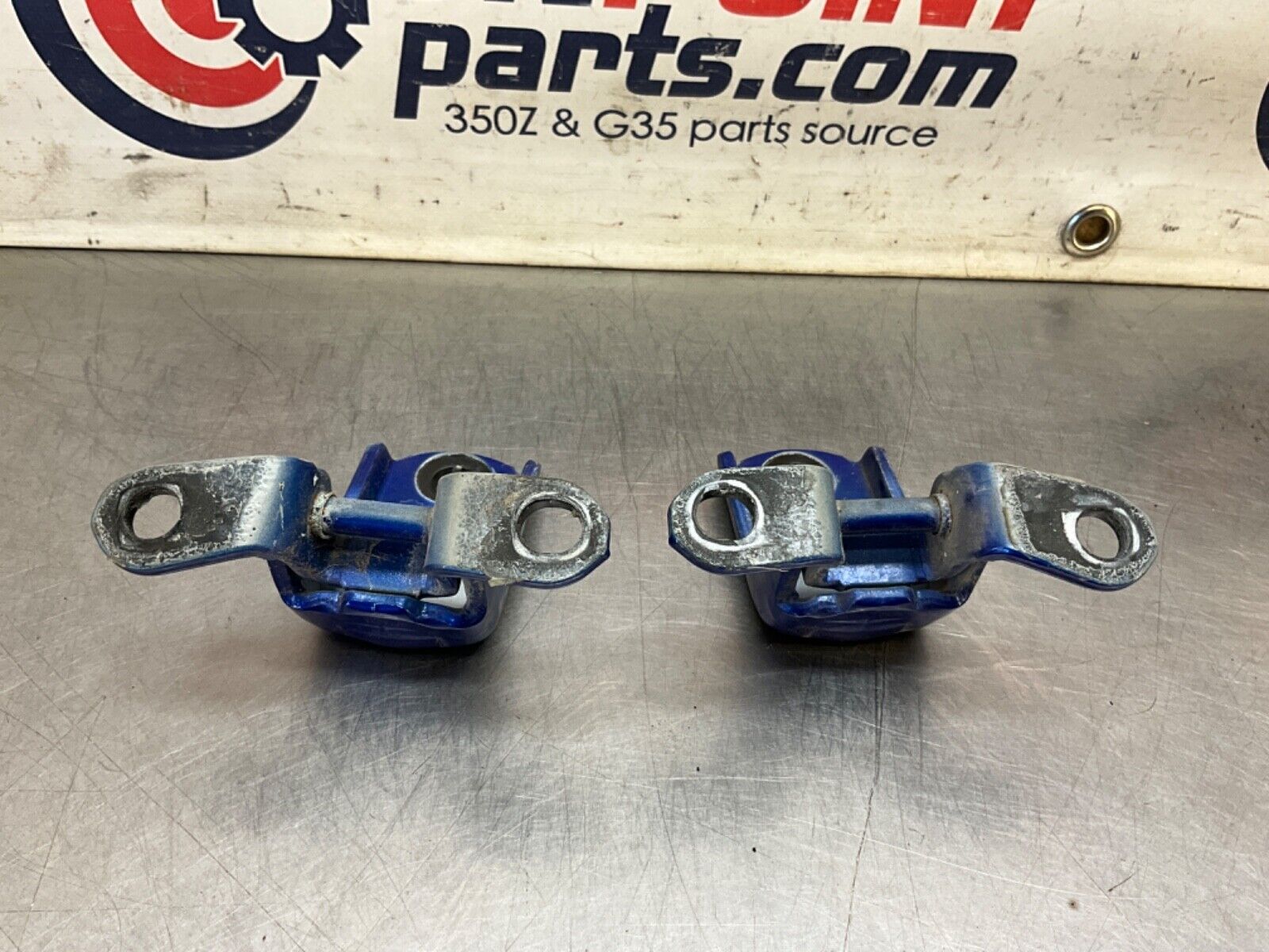 2003 Nissan Z33 350Z Passenger Right Door Hinges OEM 21BKGEE - On Point Parts Inc