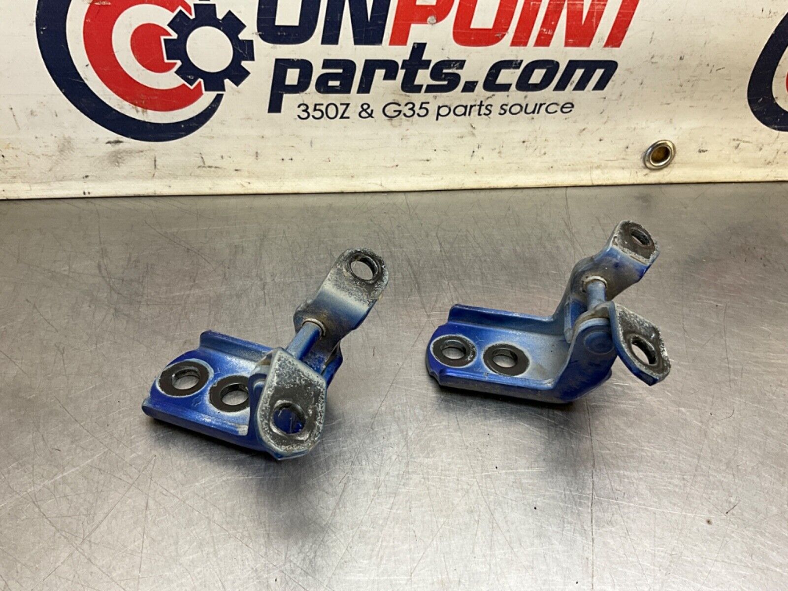2003 Nissan Z33 350Z Passenger Right Door Hinges OEM 21BKGEE - On Point Parts Inc