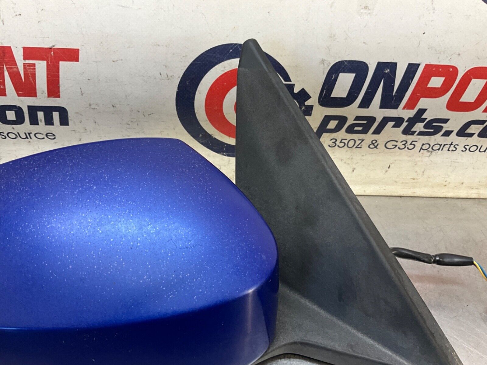 2003 Nissan Z33 350Z Passenger Right Powered Side View Mirror OEM 21BKGEE - On Point Parts Inc