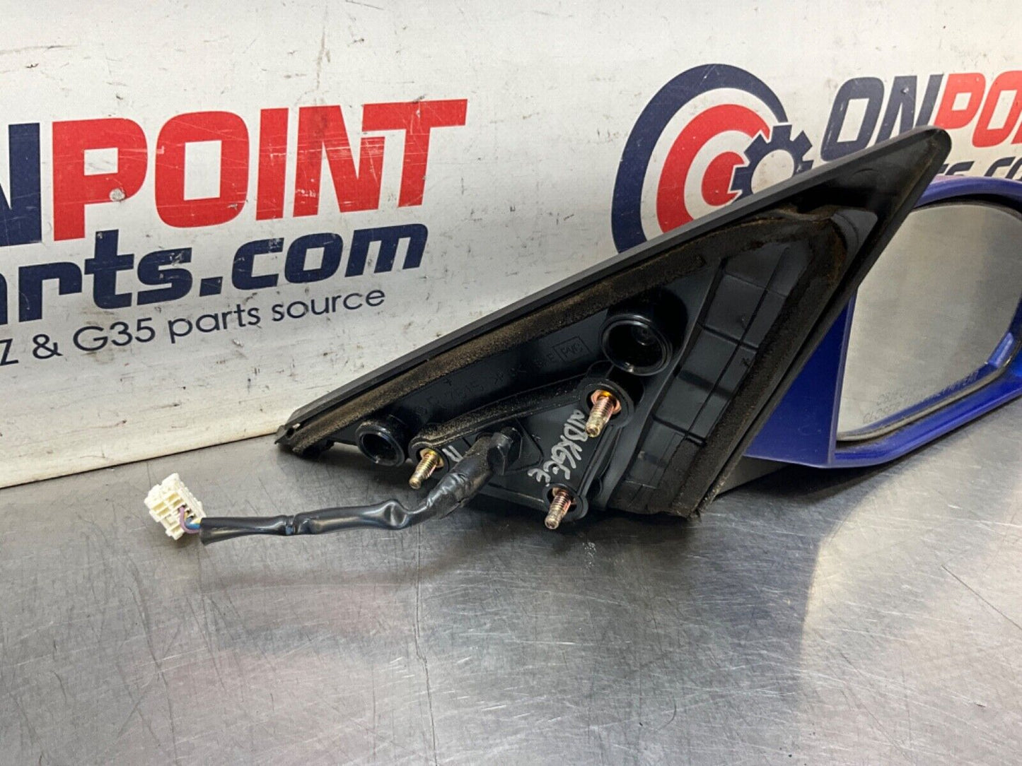 2003 Nissan Z33 350Z Passenger Right Powered Side View Mirror OEM 21BKGEE - On Point Parts Inc