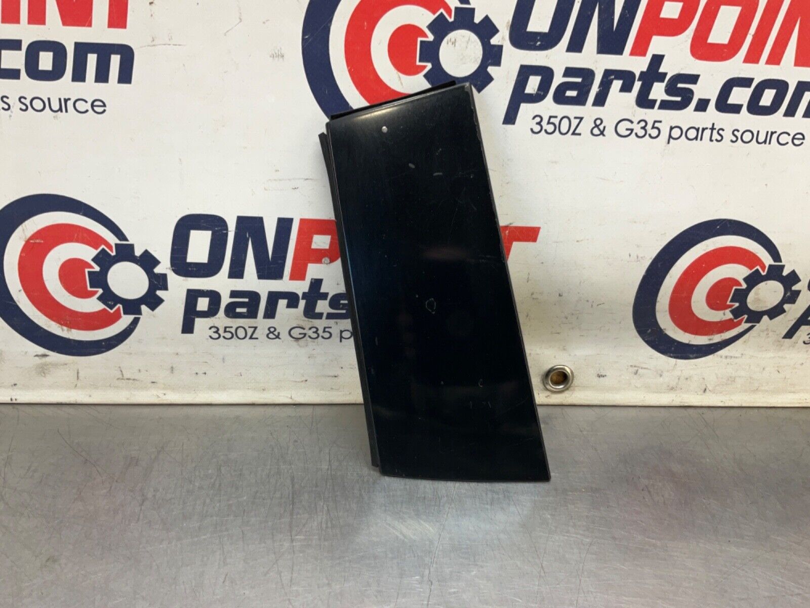 2003 Nissan Z33 350Z Passenger Right Exterior B Pillar Lock Trim OEM 21BKGEE - On Point Parts Inc
