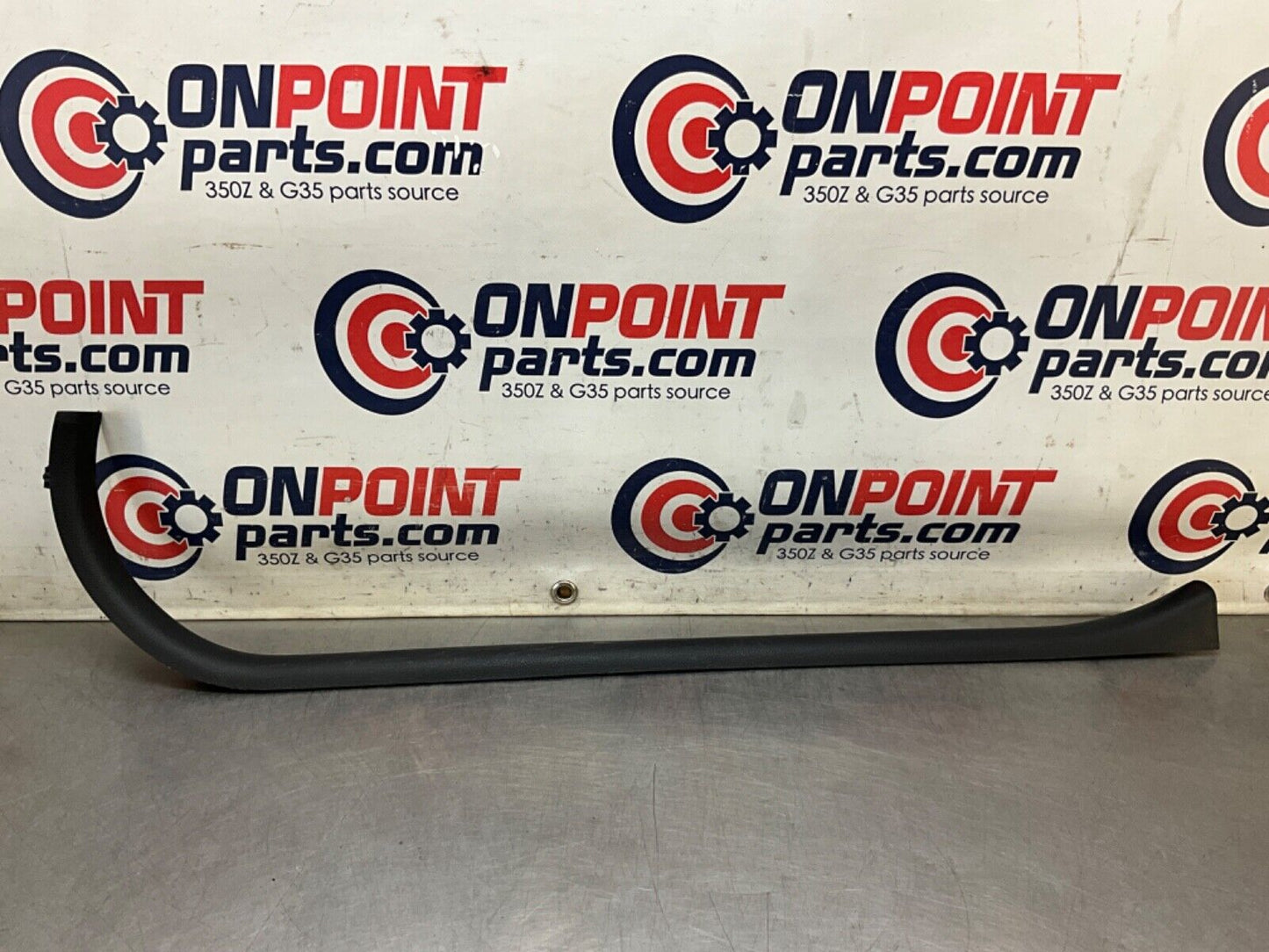 2003 Nissan Z33 350Z Passenger Right Door Threshold Sill Trim OEM 21BKGE7 - On Point Parts Inc