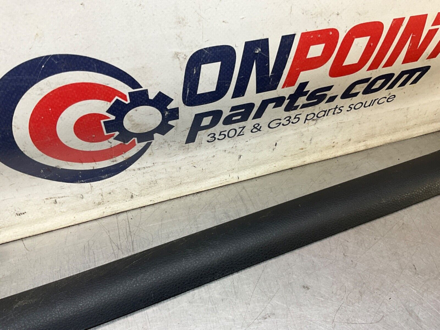 2003 Nissan Z33 350Z Passenger Right Door Threshold Sill Trim OEM 21BKGE7 - On Point Parts Inc