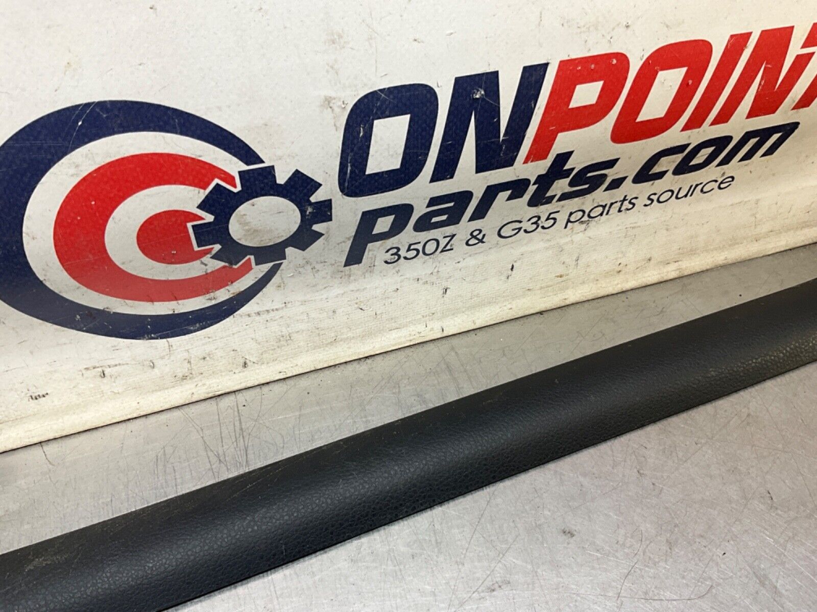 2003 Nissan Z33 350Z Passenger Right Door Threshold Sill Trim OEM 21BKGE7 - On Point Parts Inc