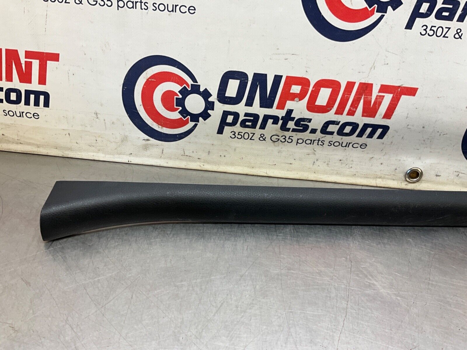 2003 Nissan Z33 350Z Passenger Right Door Threshold Sill Trim OEM 21BKGE7 - On Point Parts Inc