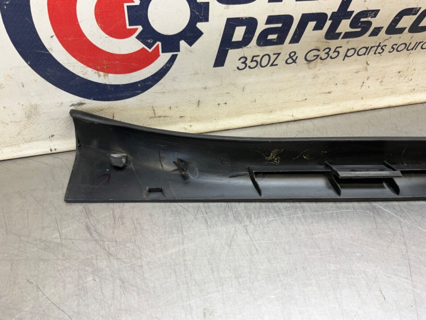 2003 Nissan Z33 350Z Passenger Right Door Threshold Sill Trim OEM 21BKGE7 - On Point Parts Inc