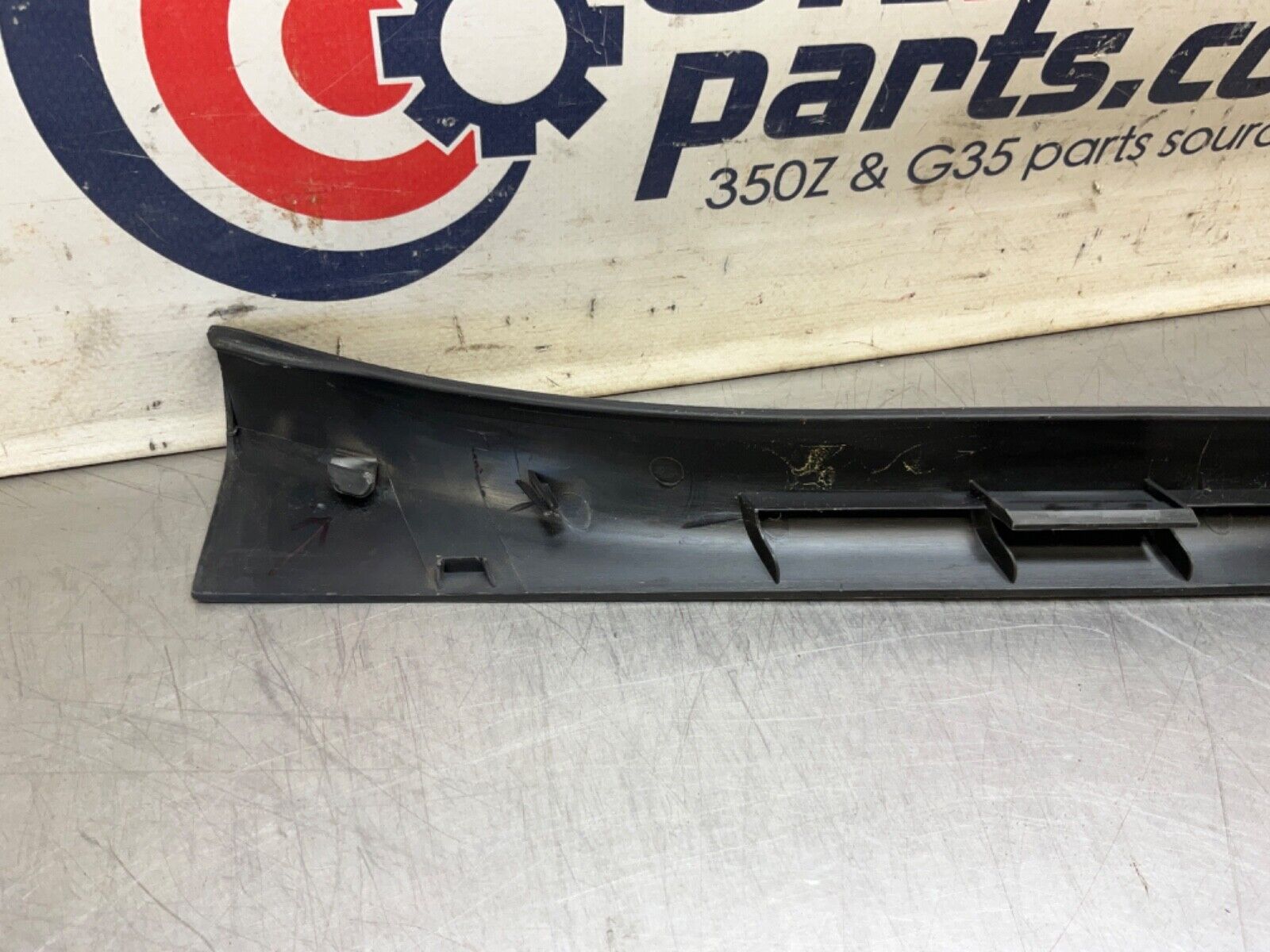 2003 Nissan Z33 350Z Passenger Right Door Threshold Sill Trim OEM 21BKGE7 - On Point Parts Inc