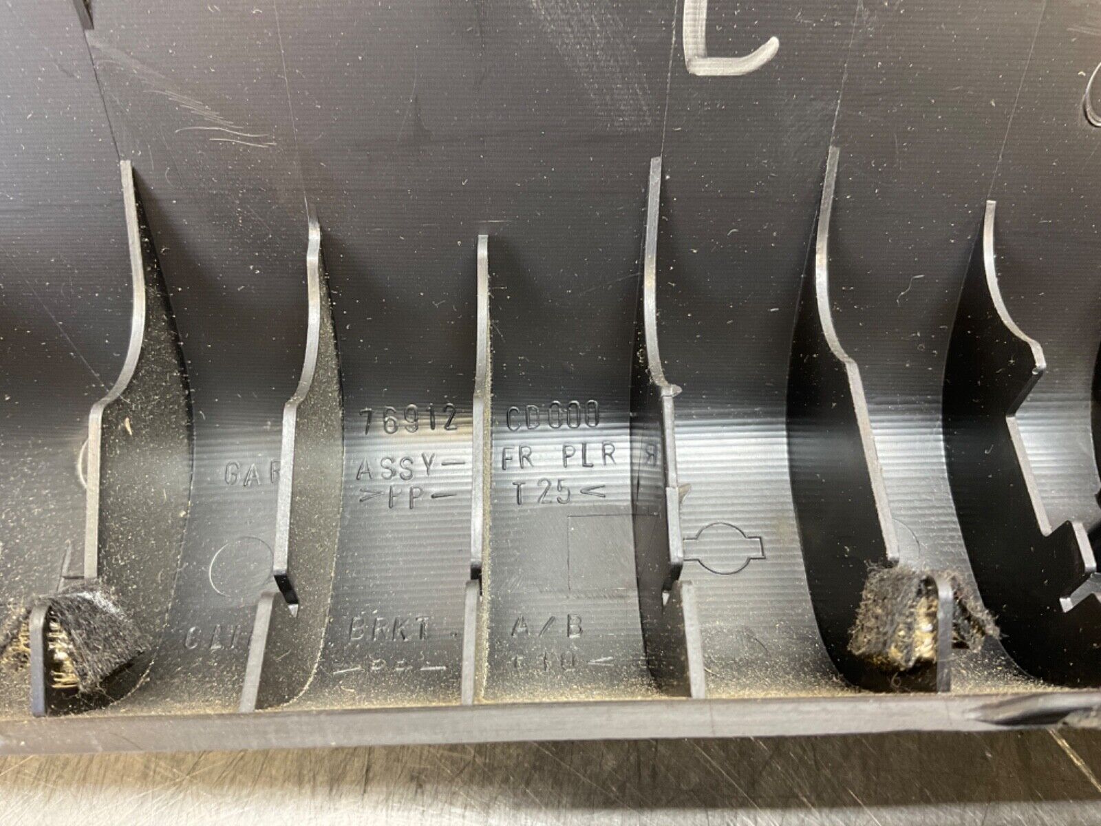 2003 Nissan Z33 350Z Driver Left Interior A Pillar Trim 76912 OEM 21BKGE7 - On Point Parts Inc