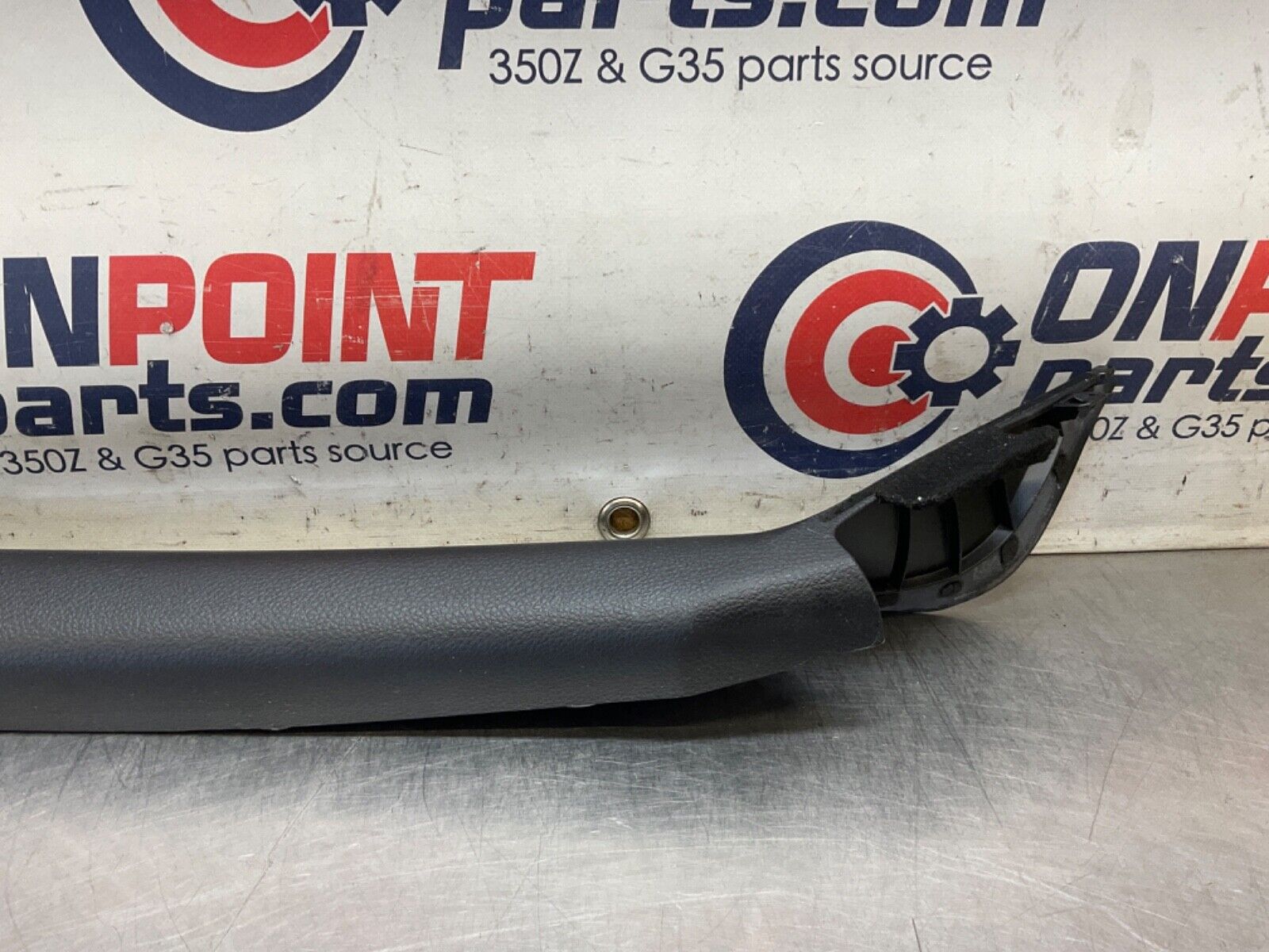 2003 Nissan Z33 350Z Driver Left Interior A Pillar Trim 76912 OEM 21BKGE7 - On Point Parts Inc