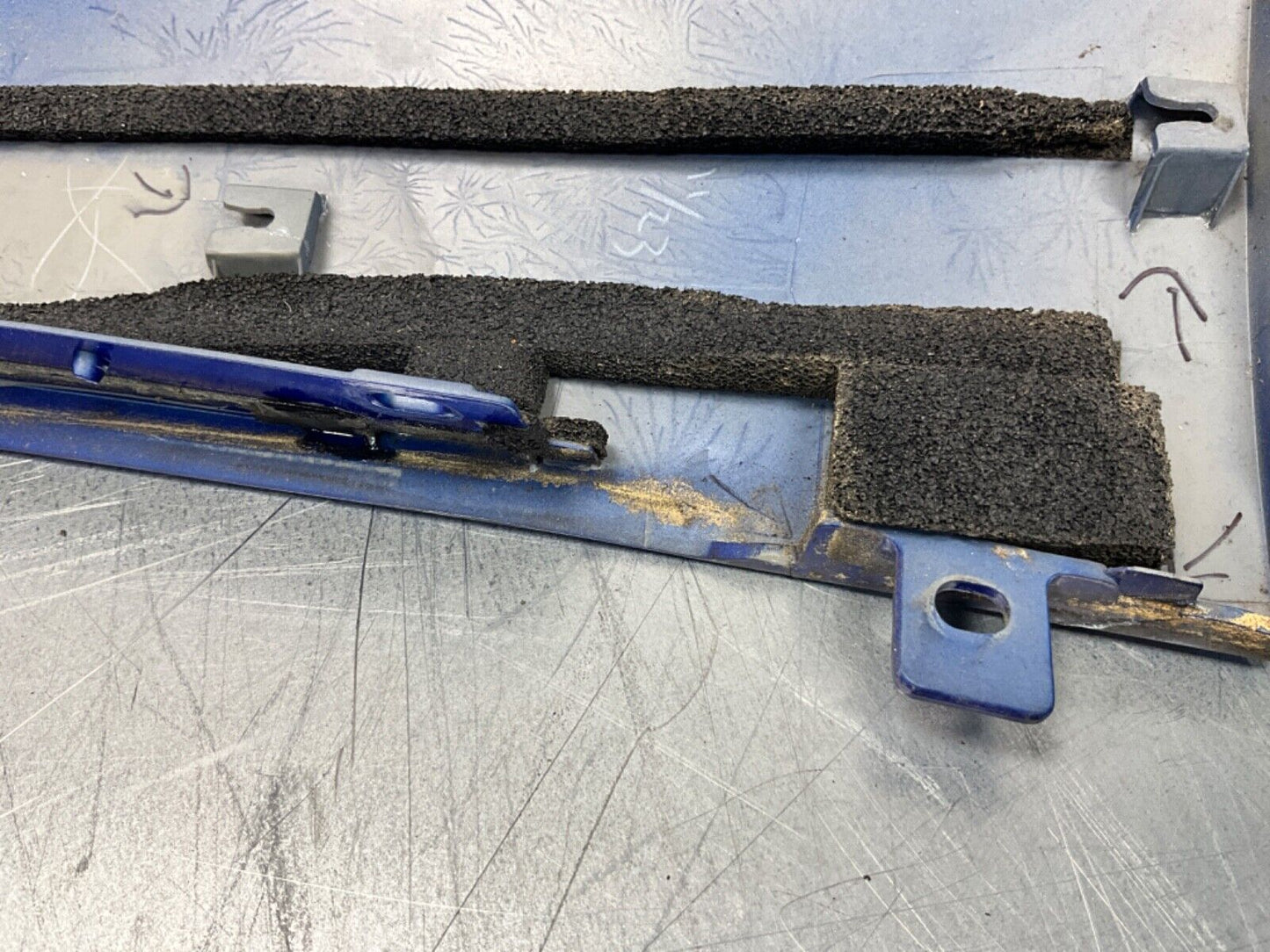 2003 Nissan Z33 350Z Passenger Right Exterior A Pillar Trim 76836 OEM 21BKGE2 - On Point Parts Inc