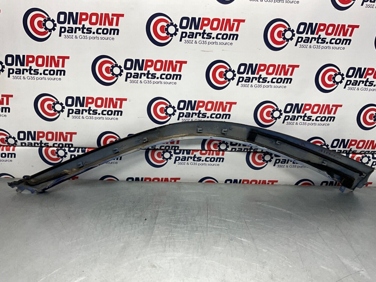 2003 Nissan Z33 350Z Passenger Right Exterior A Pillar Trim 76836 OEM 21BKGE2 - On Point Parts Inc