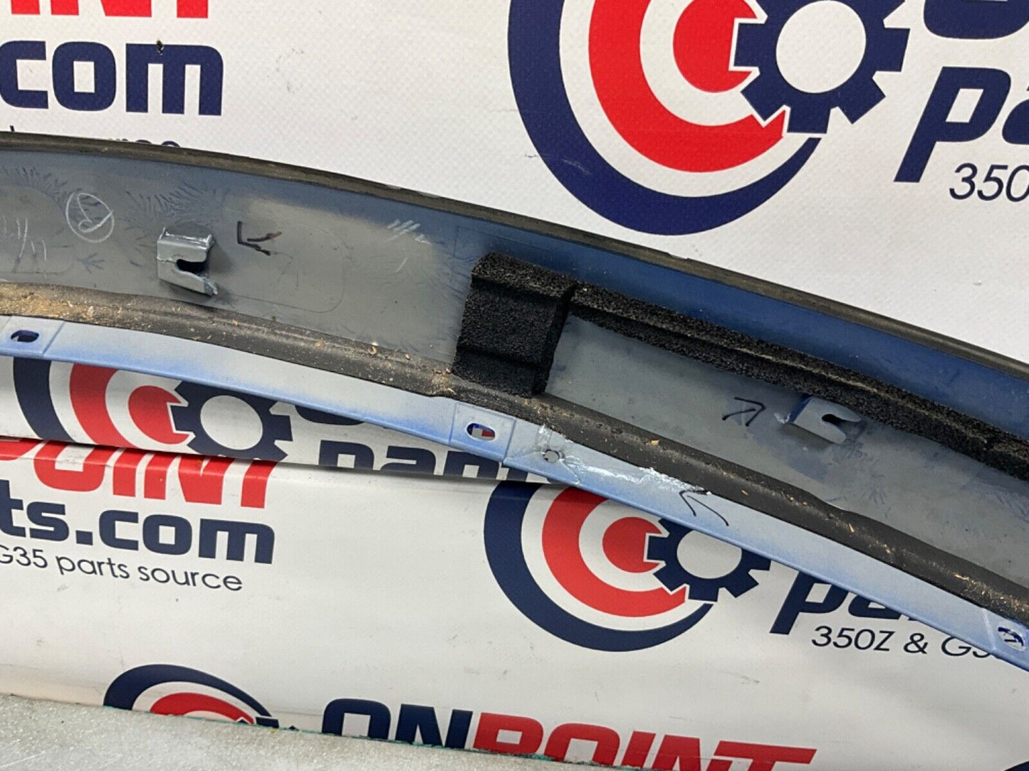 2003 Nissan Z33 350Z Passenger Right Exterior A Pillar Trim 76836 OEM 21BKGE2 - On Point Parts Inc