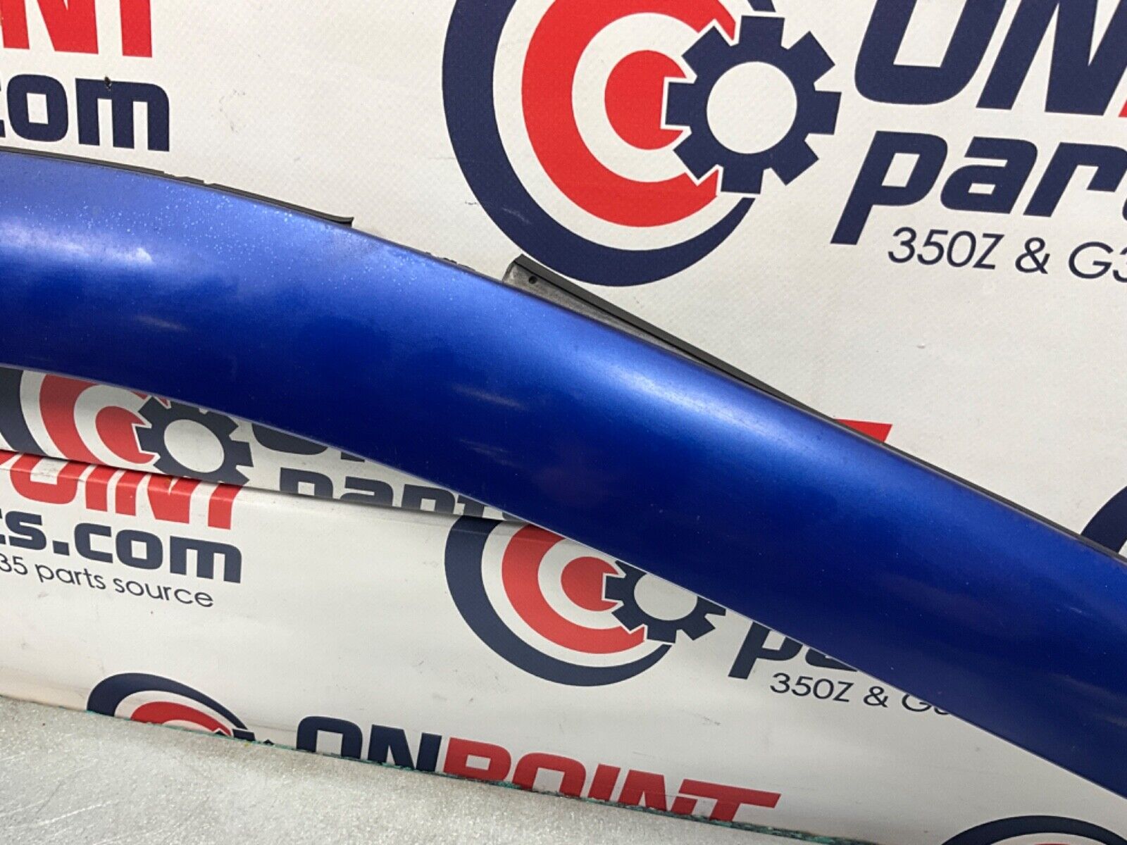 2003 Nissan Z33 350Z Passenger Right Exterior A Pillar Trim 76836 OEM 21BKGE2 - On Point Parts Inc