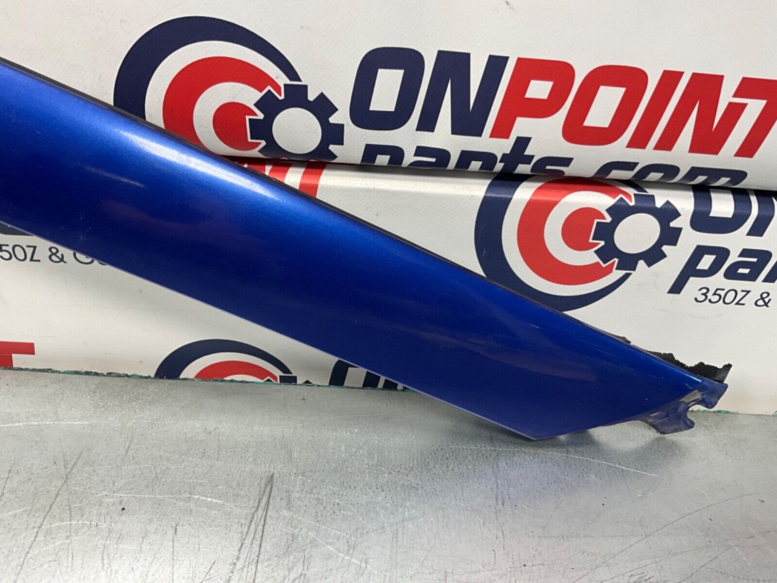 2003 Nissan Z33 350Z Passenger Right Exterior A Pillar Trim 76836 OEM 21BKGE2 - On Point Parts Inc