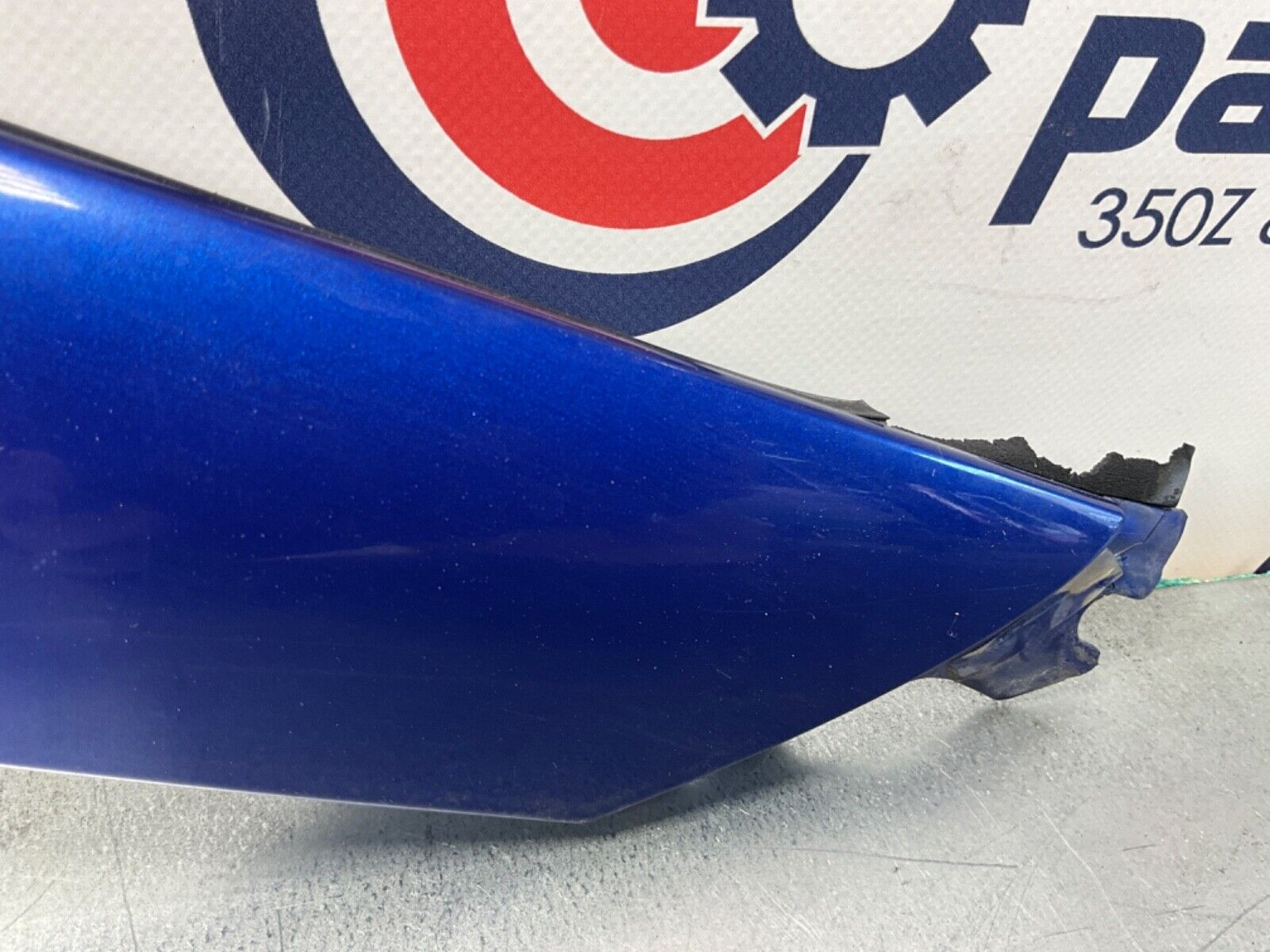 2003 Nissan Z33 350Z Passenger Right Exterior A Pillar Trim 76836 OEM 21BKGE2 - On Point Parts Inc