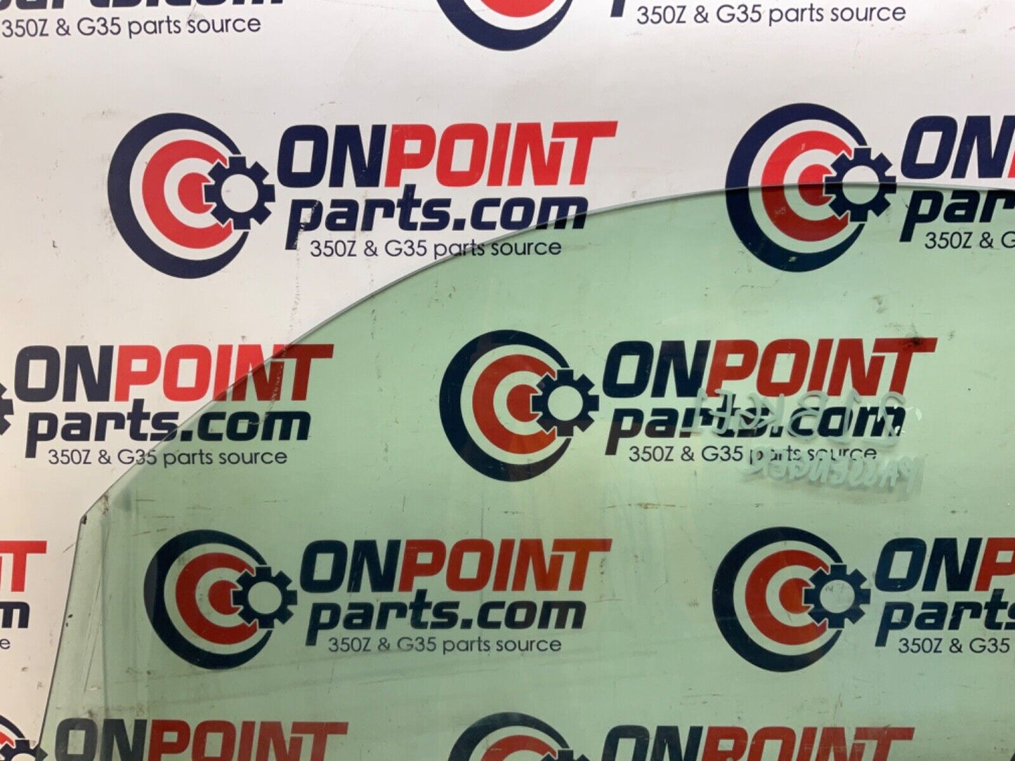 2003 Nissan Z33 350Z Passenger Right Window Glass 80320 OEM 21BKGE1 - On Point Parts Inc