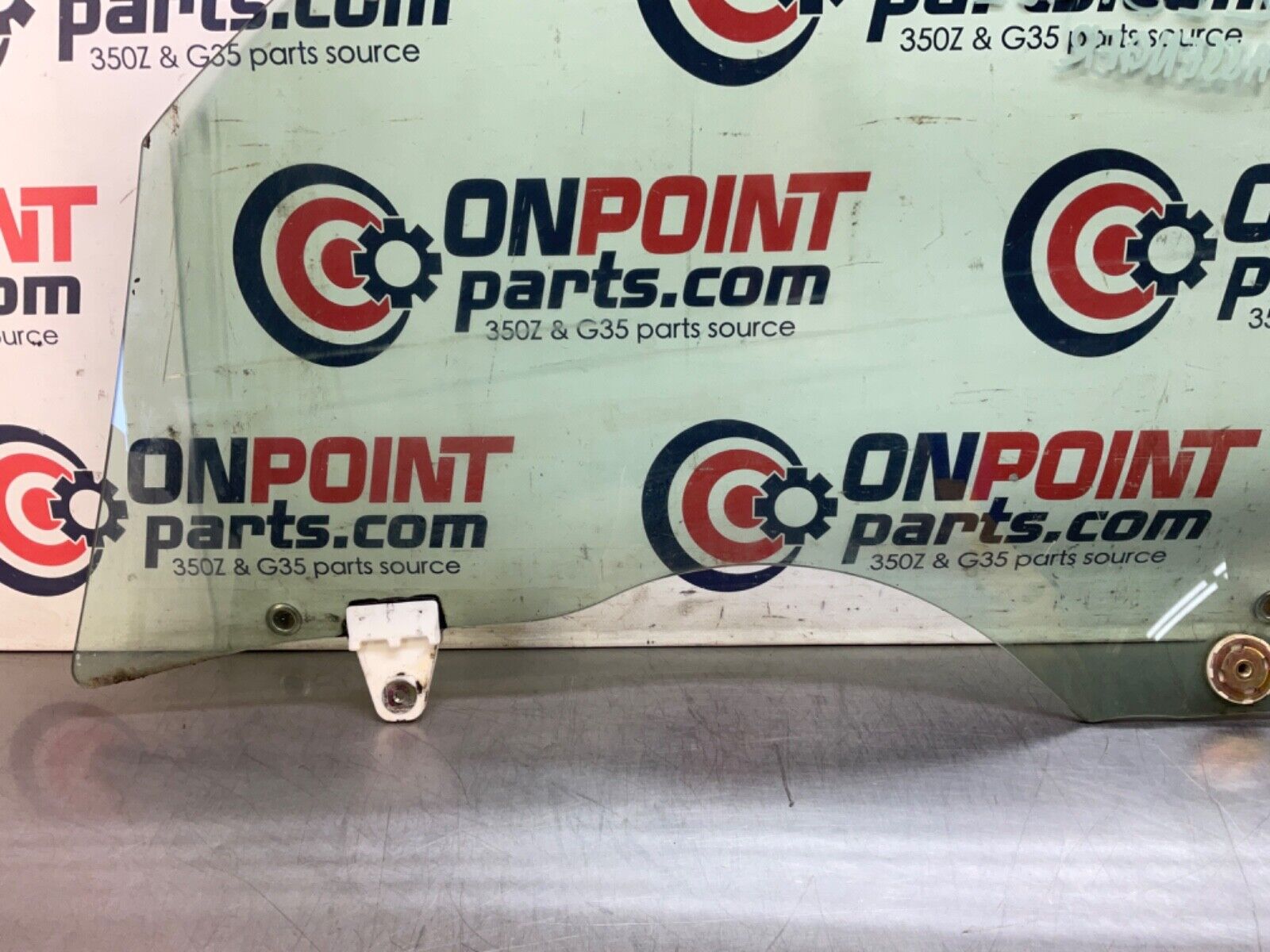 2003 Nissan Z33 350Z Passenger Right Window Glass 80320 OEM 21BKGE1 - On Point Parts Inc