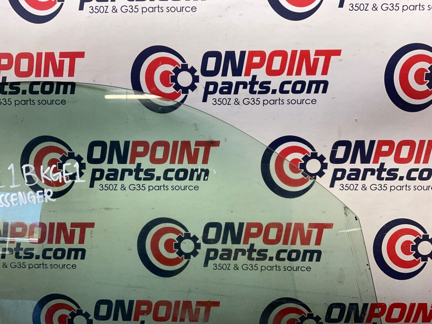 2003 Nissan Z33 350Z Passenger Right Window Glass 80320 OEM 21BKGE1 - On Point Parts Inc