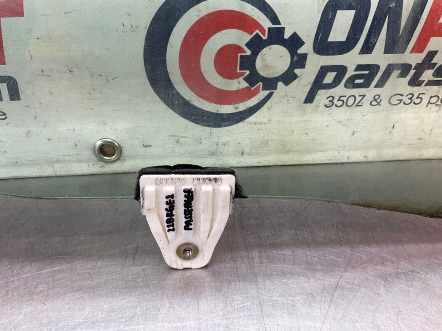 2003 Nissan Z33 350Z Passenger Right Window Glass 80320 OEM 21BKGE1 - On Point Parts Inc