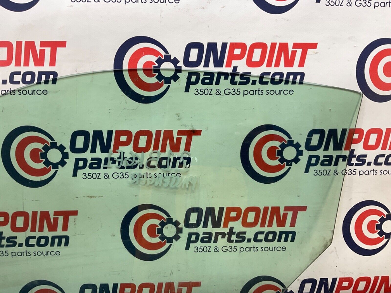 2003 Nissan Z33 350Z Passenger Right Window Glass 80320 OEM 21BKGE1 - On Point Parts Inc