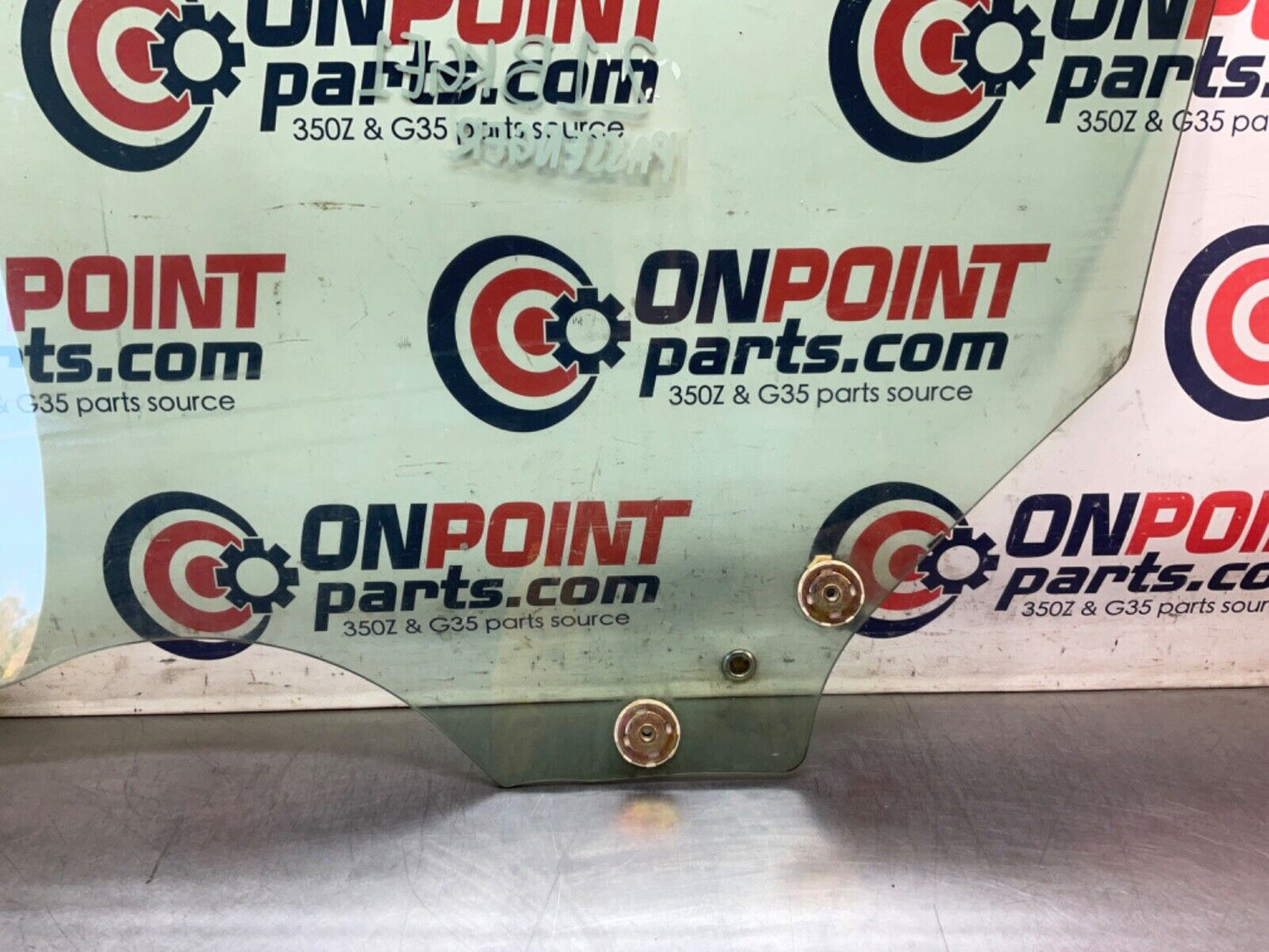 2003 Nissan Z33 350Z Passenger Right Window Glass 80320 OEM 21BKGE1 - On Point Parts Inc
