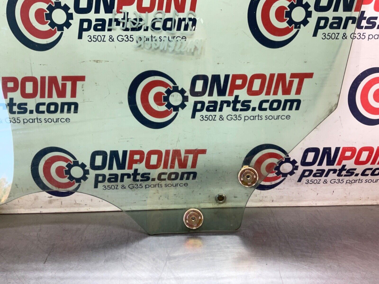 2003 Nissan Z33 350Z Passenger Right Window Glass 80320 OEM 21BKGE1 - On Point Parts Inc