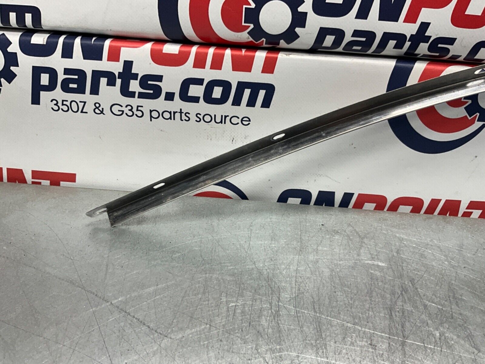 2003 Nissan Z33 350Z Passenger Right Exterior A Pillar Mount Bracket OEM 21BKGE2 - On Point Parts Inc