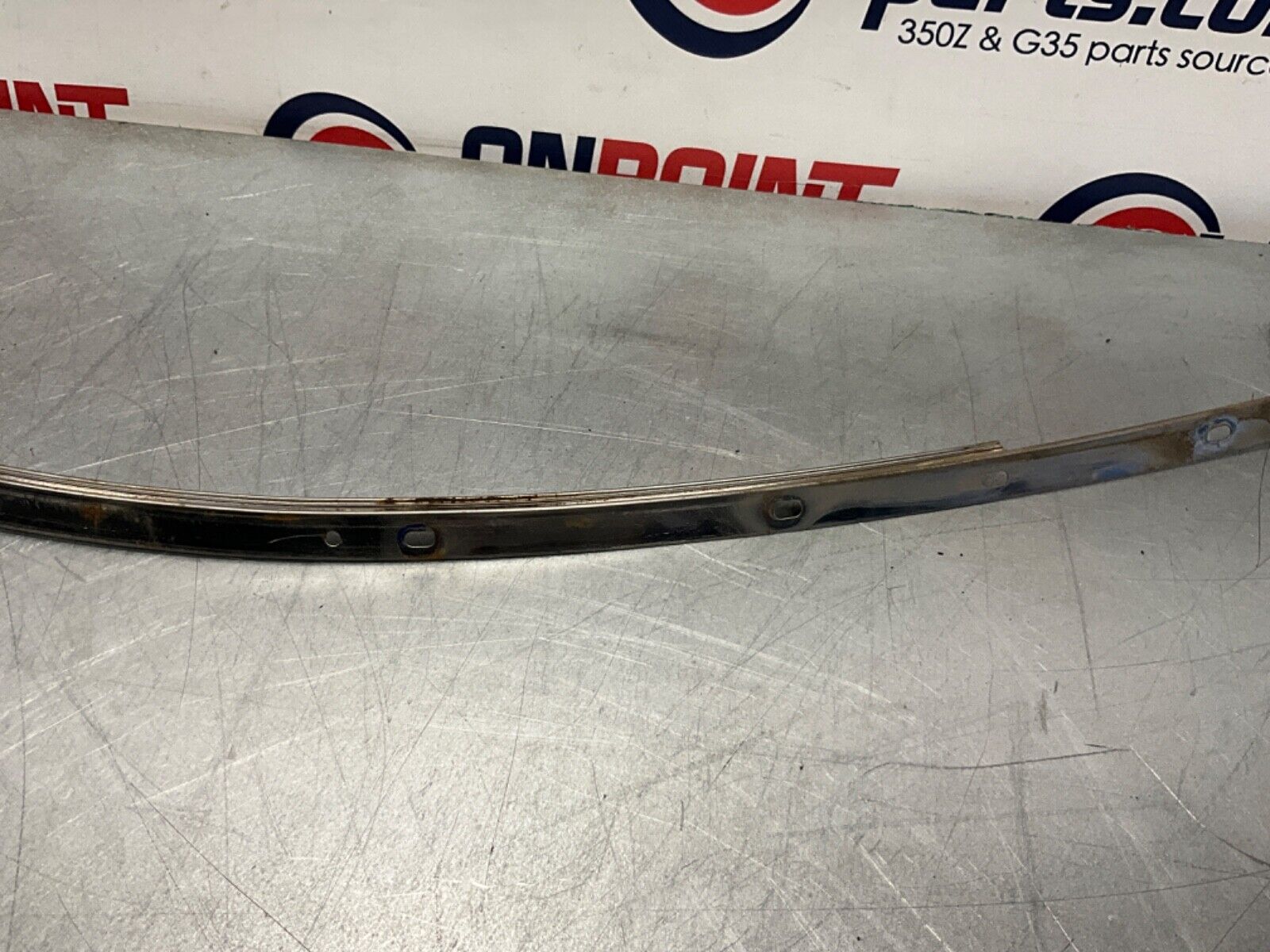 2003 Nissan Z33 350Z Passenger Right Exterior A Pillar Mount Bracket OEM 21BKGE2 - On Point Parts Inc