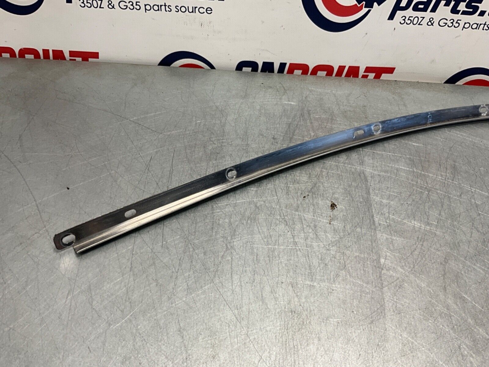 2003 Nissan Z33 350Z Passenger Right Exterior A Pillar Mount Bracket OEM 21BKGE2 - On Point Parts Inc