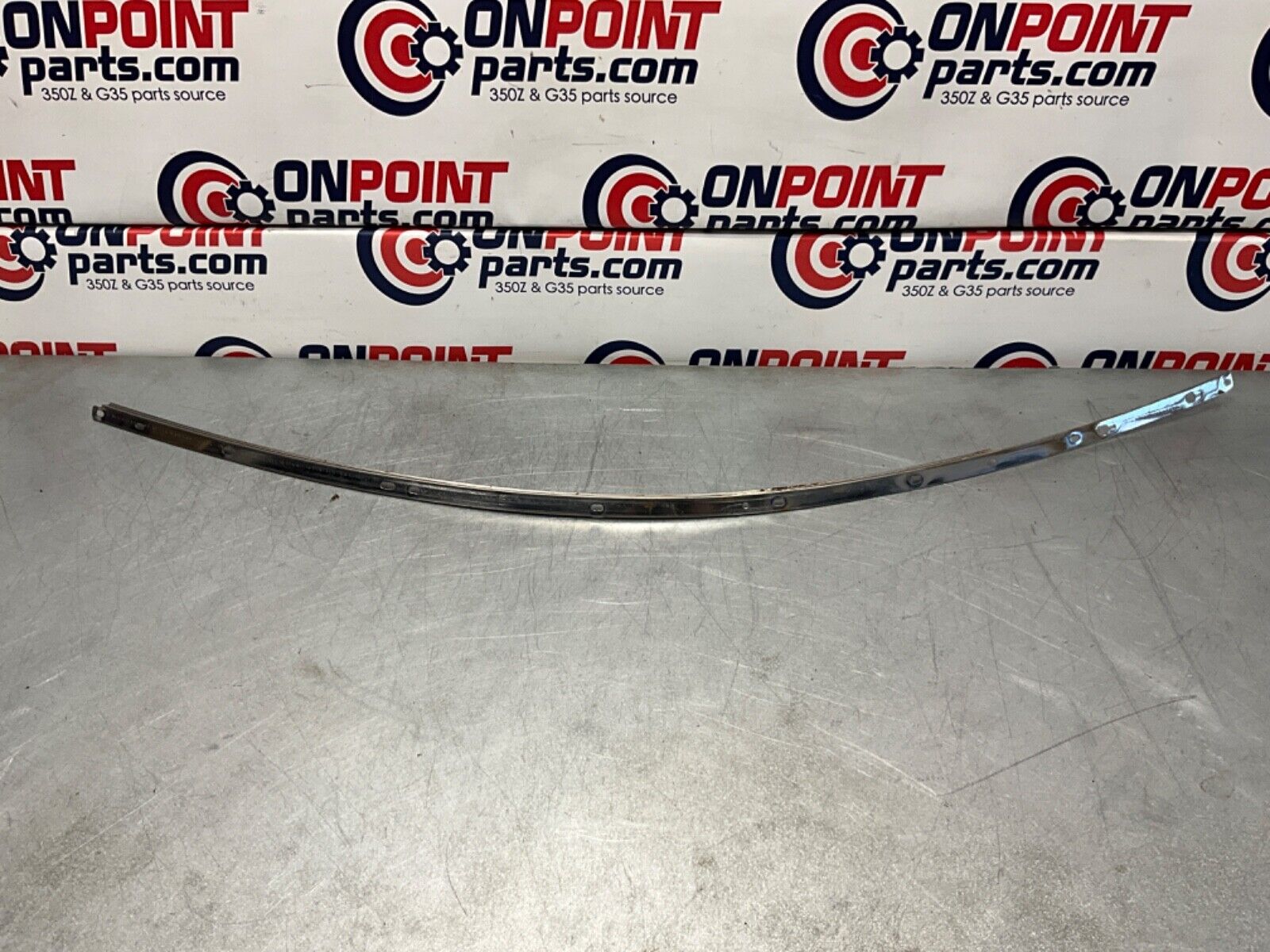 2003 Nissan Z33 350Z Passenger Right Exterior A Pillar Mount Bracket OEM 21BKGE2 - On Point Parts Inc