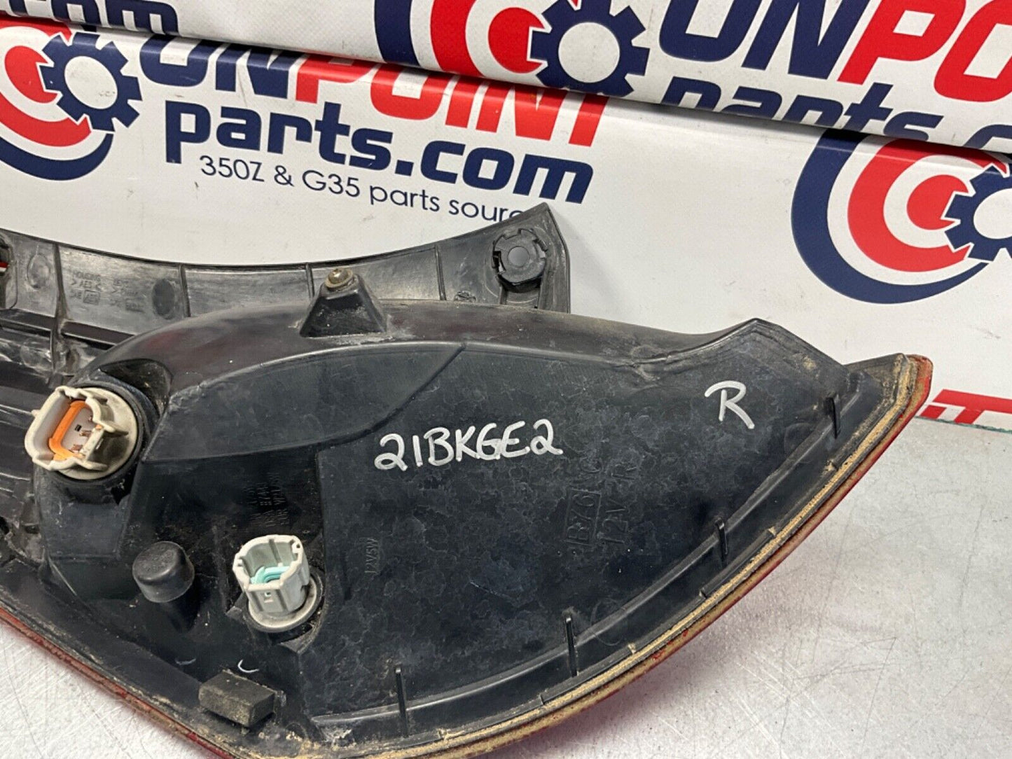 2003 Nissan Z33 350Z Passenger Right Rear Tail Light Assembly OEM 21BKGE2 - On Point Parts Inc