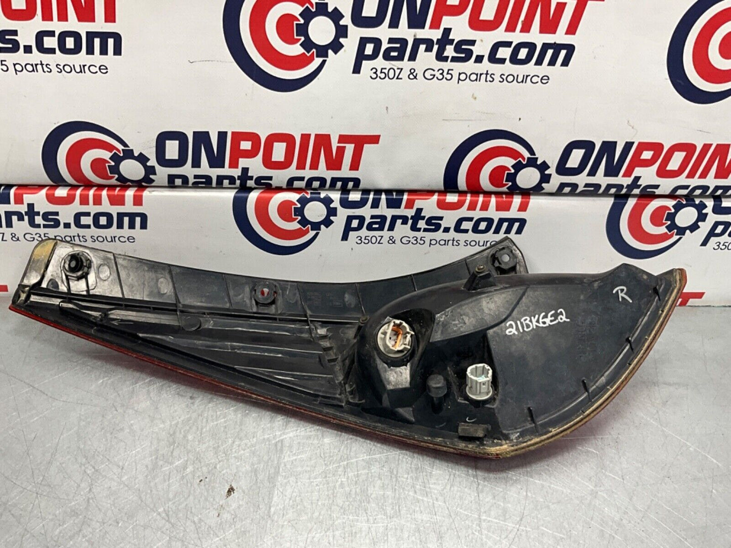 2003 Nissan Z33 350Z Passenger Right Rear Tail Light Assembly OEM 21BKGE2 - On Point Parts Inc