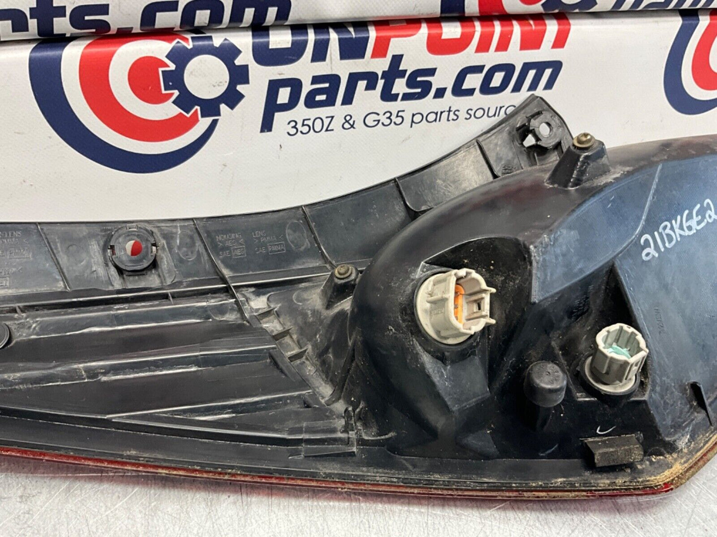 2003 Nissan Z33 350Z Passenger Right Rear Tail Light Assembly OEM 21BKGE2 - On Point Parts Inc