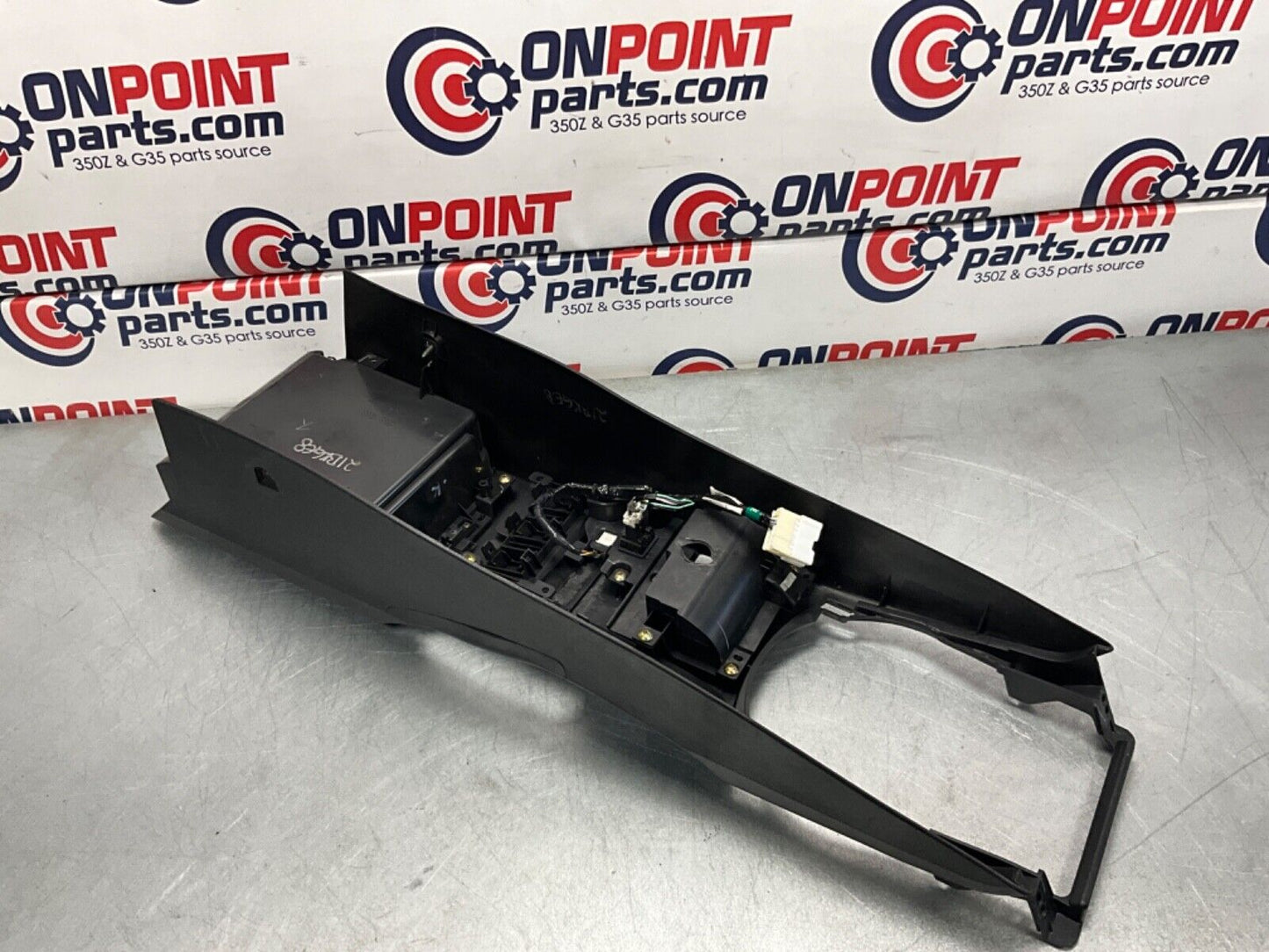 2003 Nissan Z33 350Z Center Console Armrest Assembly OEM 21BKGE8 - On Point Parts Inc