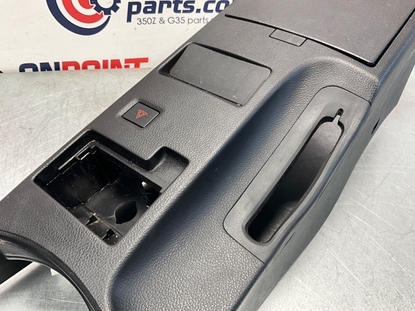 2003 Nissan Z33 350Z Center Console Armrest Assembly OEM 21BKGE8 - On Point Parts Inc