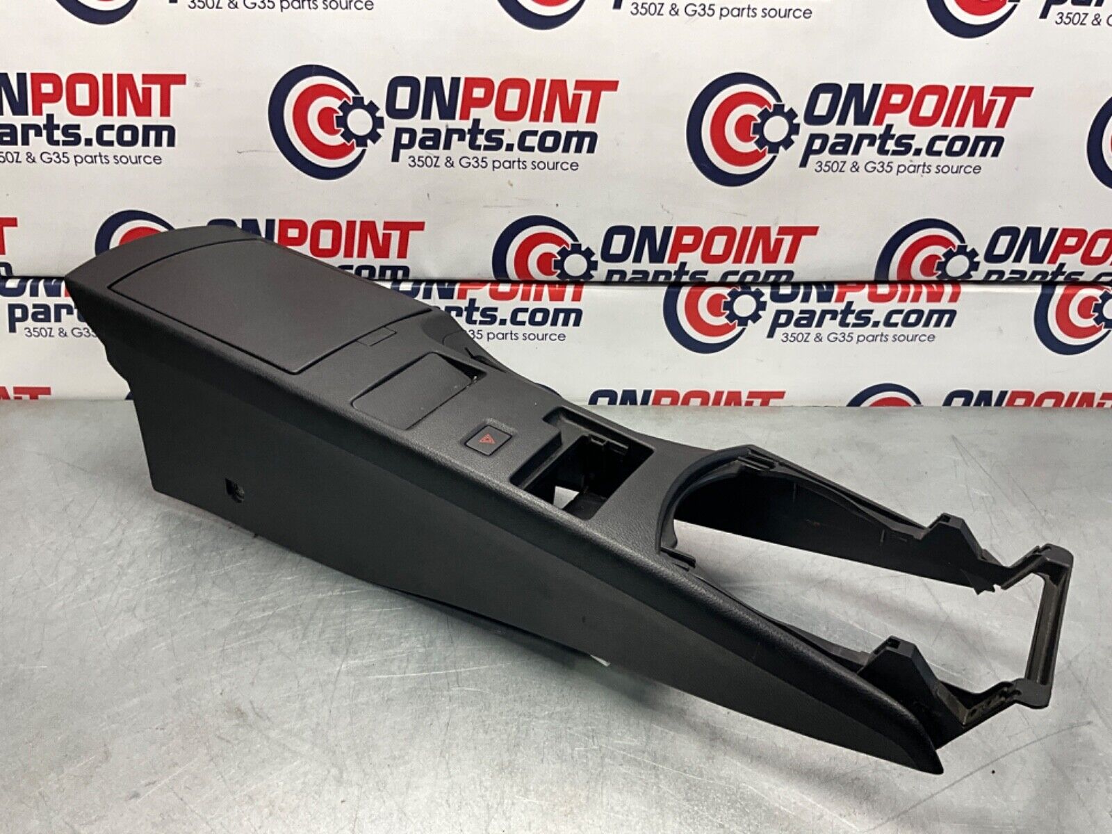 2003 Nissan Z33 350Z Center Console Armrest Assembly OEM 21BKGE8 - On Point Parts Inc