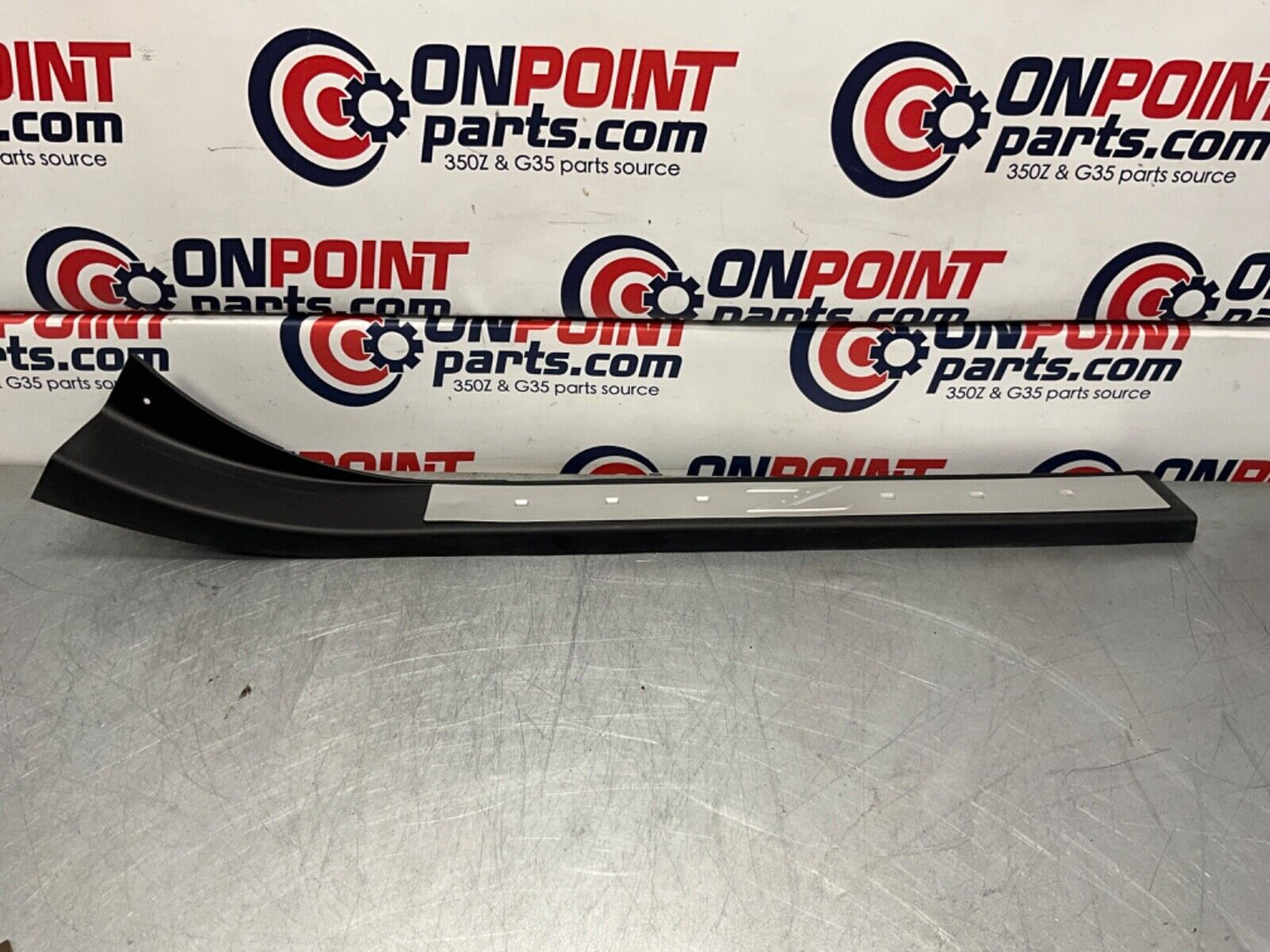 2003 Nissan Z33 350Z Passenger Right Door Sill Kick Plate OEM 21BKGE7 - On Point Parts Inc