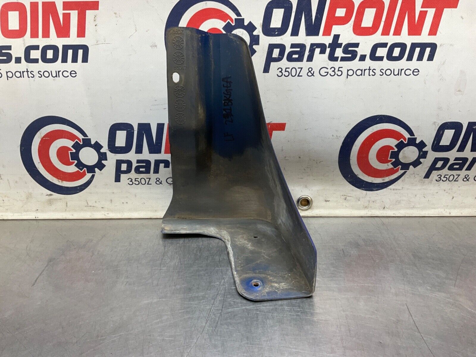 2003 Nissan Z33 350Z Driver Left Front Mud Flap Splash Gaurd  OEM 21BKGEA - On Point Parts Inc