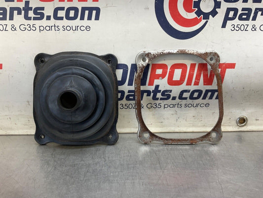 2003 Nissan Z33 350Z Manual Gear Shifter Rubber Boot with Bracket OEM 21BKGEC - On Point Parts Inc