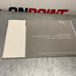 2003 Nissan Z33 350Z Original Owners Manual with Cover OEM 21BKGEC - On Point Parts Inc