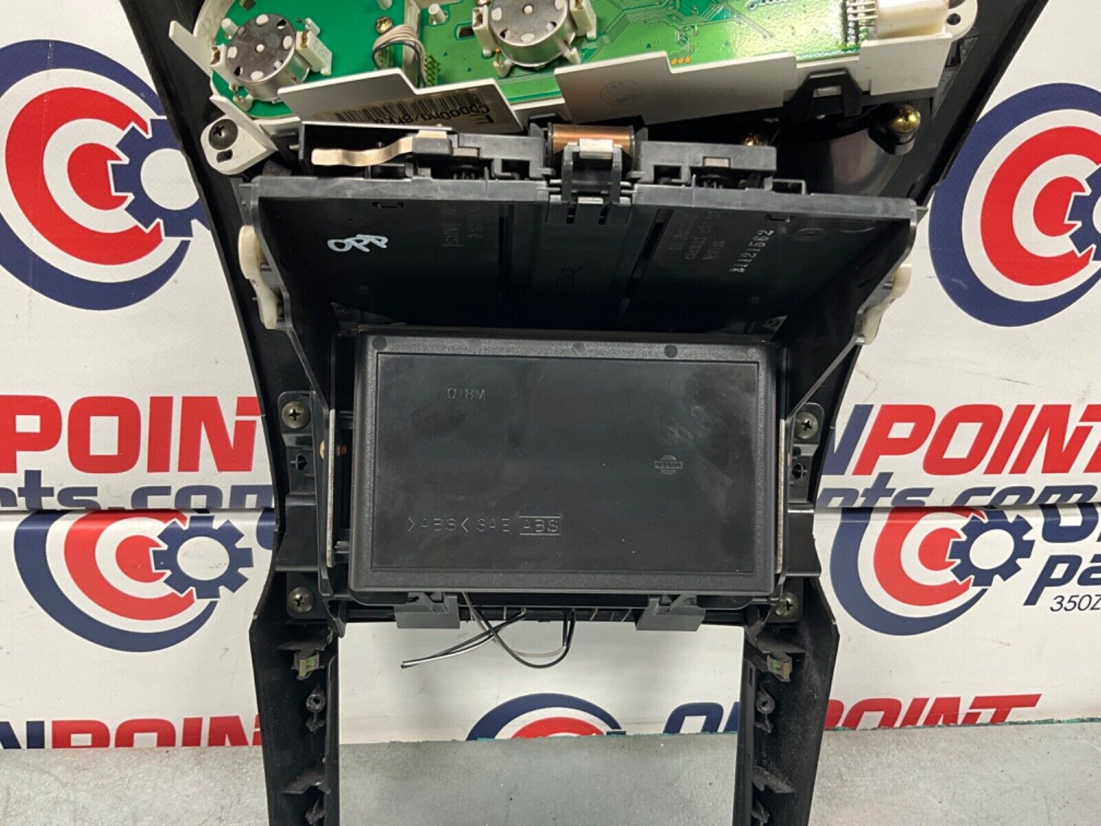 2003 Nissan Z33 350Z Front Center Dash Radio Bezel Trim Waterfall OEM 21BKGE7 - On Point Parts Inc