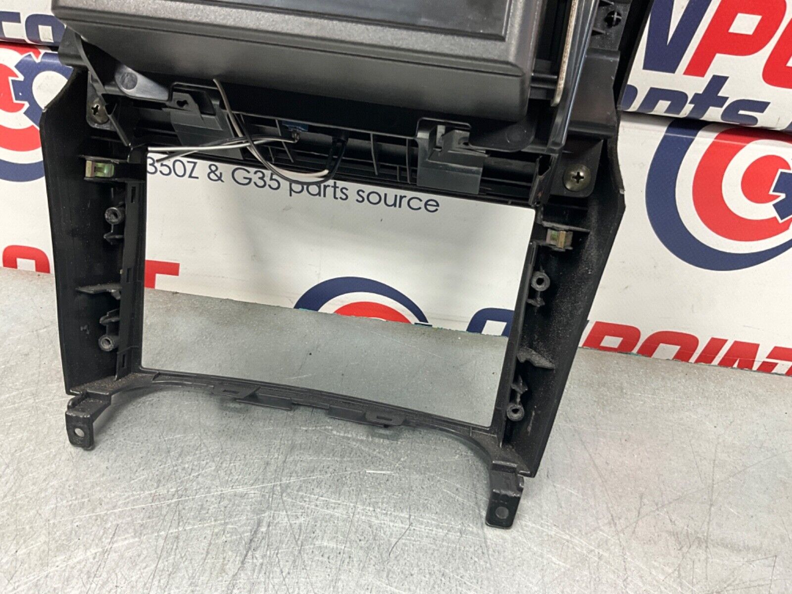 2003 Nissan Z33 350Z Front Center Dash Radio Bezel Trim Waterfall OEM 21BKGE7 - On Point Parts Inc