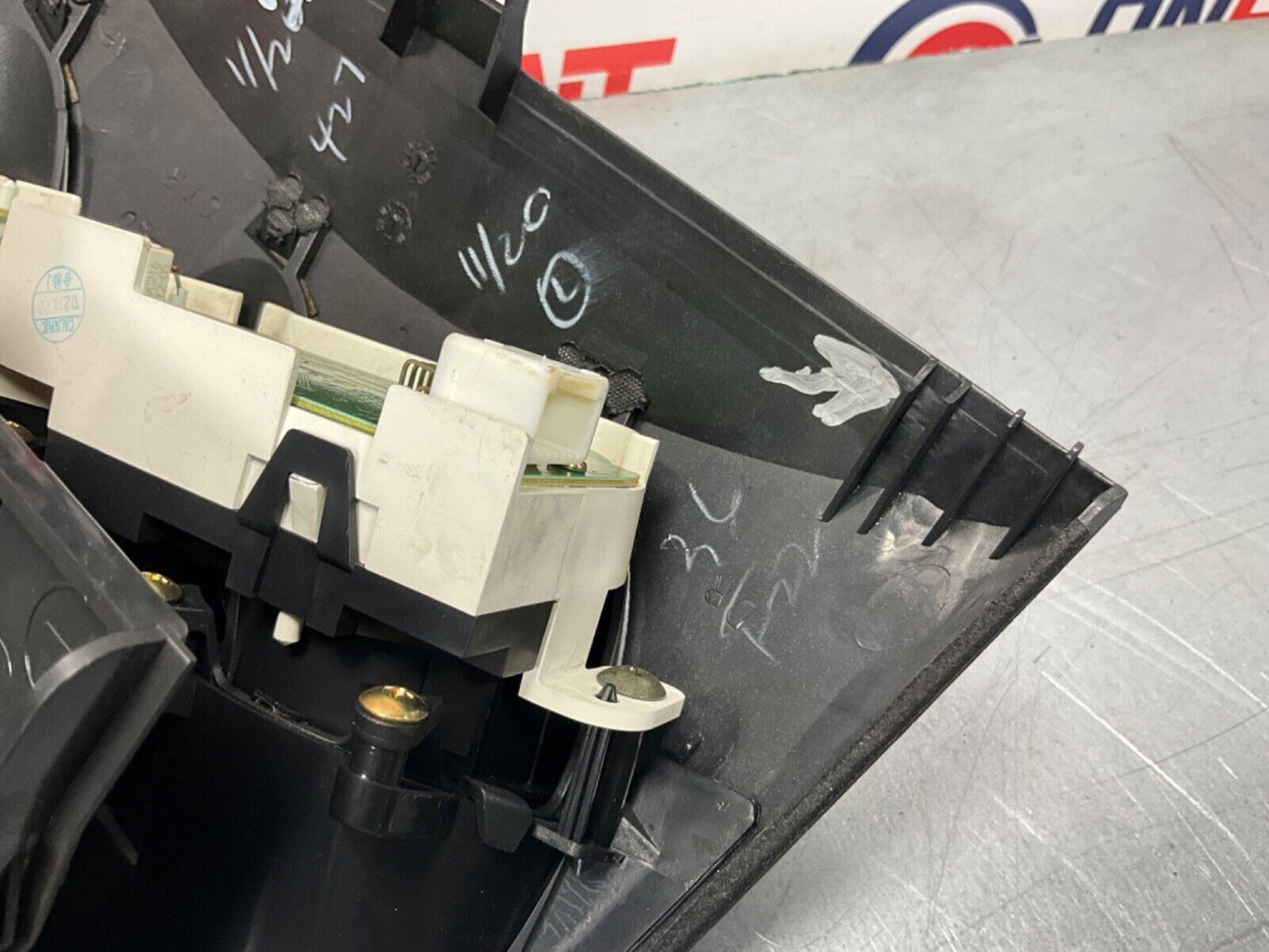 2003 Nissan Z33 350Z Front Center Dash Radio Bezel Trim Waterfall OEM 21BKGE7 - On Point Parts Inc